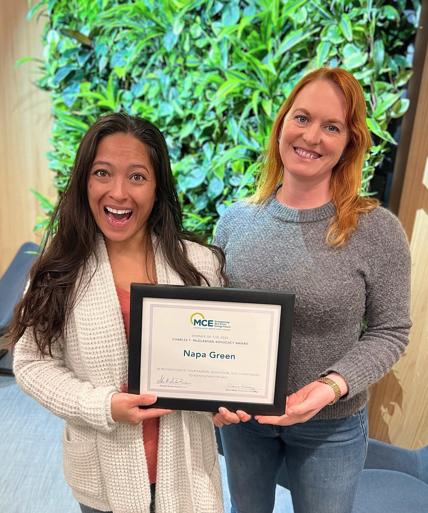 2023: MCE Charles F. McGlashan award